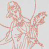 細字蓮花觀音像