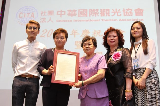 詹秀蓉女士家族獲美國議會表揚