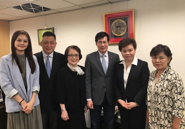 2016中華國際觀光協會詹秀蓉理事長拜會立法委員羅致政，商談一起為社會做最大貢獻